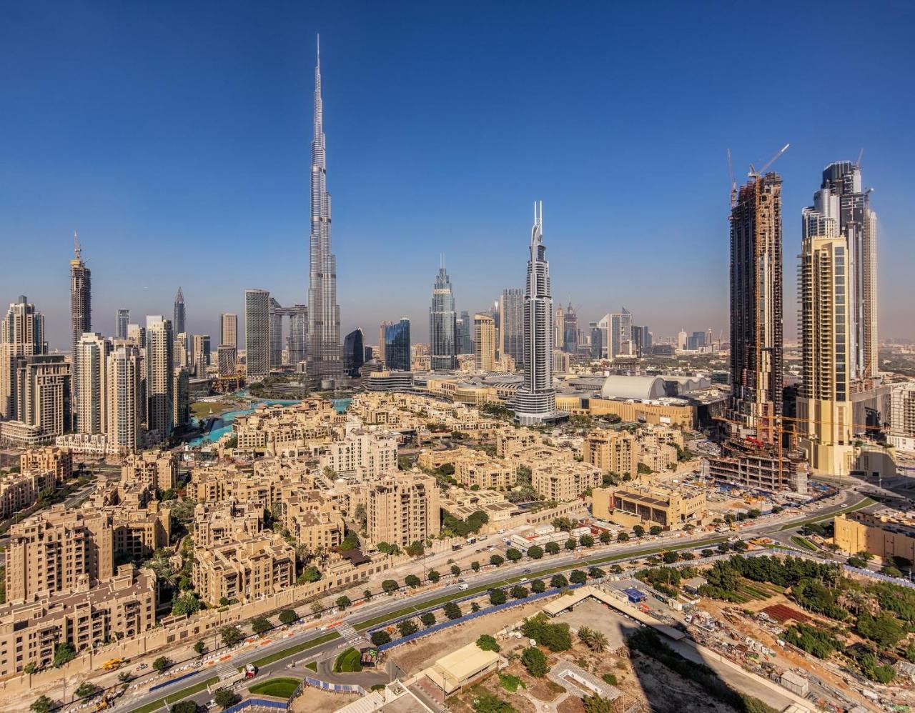 Nasma Luxury Stays - Fantastic Burj Khalifa View From This Fancy Condo Dubai Exterior photo